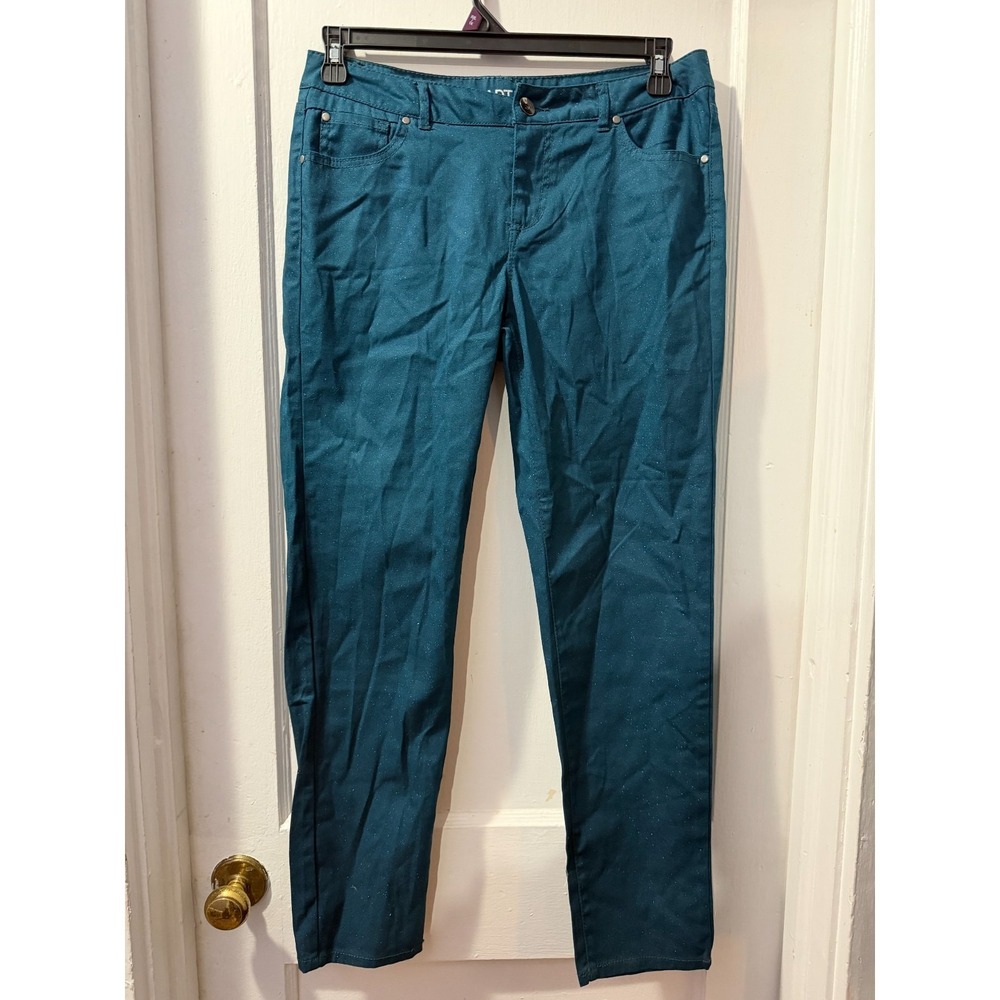 Apt 9 Skinny Leg‎ Blue Sparkly Jeans in 10
